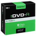(Intenso) - DVD-R4,7GB/10Slim
