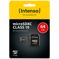 (Intenso) - SDXCmicro+ad-64GB/Class10
