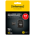 (Intenso) - MicroSD 64GB Class10 UHS-I Pro