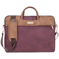 Tracer - NOTEBOOK BAG-BURGUNDY PU