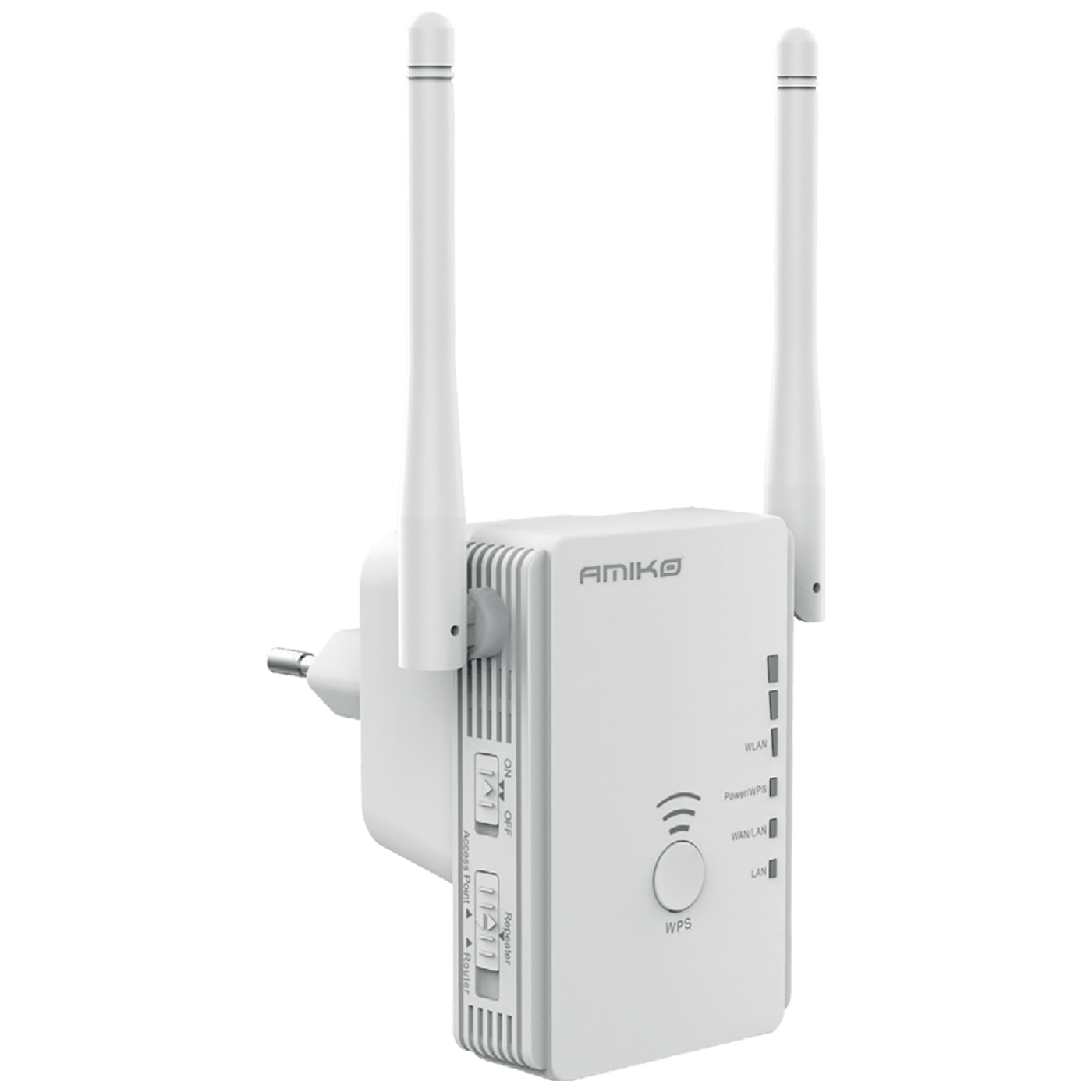 Wireless N AP/Router/Repeater, 300Mbps, 20dBm, 2.4 GHz - Amiko Home
